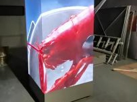 襄陽東西湖P2.0安裝完畢   尺寸：0.96x1.6x3   像素點(diǎn)：1440x800