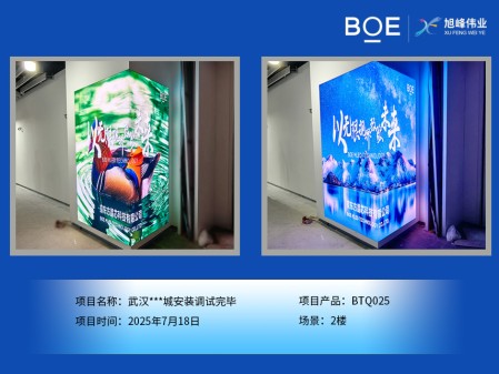 宜昌武漢***城安裝調(diào)試完畢