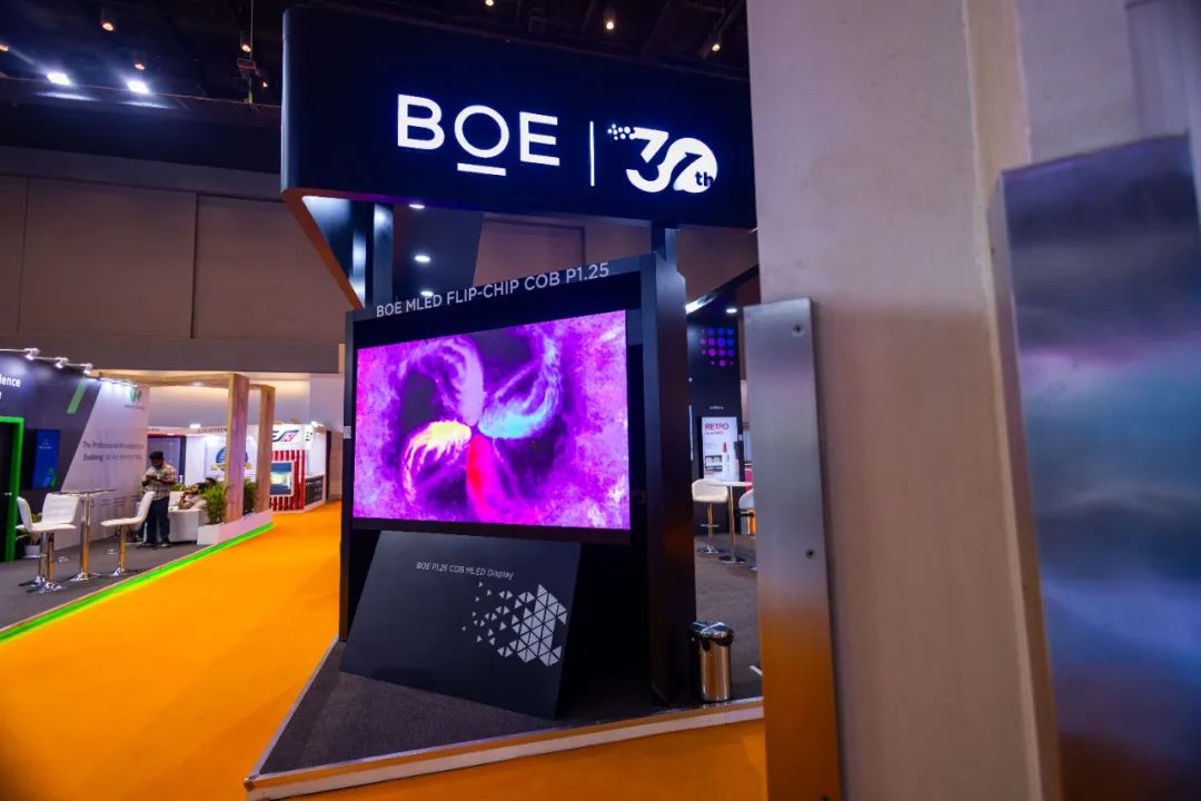 襄陽BOE MLED COB卓越畫質(zhì)亮相國際舞臺